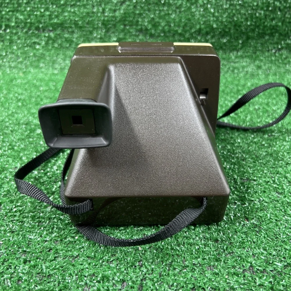 Vintage Polaroid One Step Land Camera Sears Special Instant Film Rainbow W/Strap